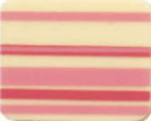 Chocolate Transfer Sheet - Pink/Red Stripe - Click Image to Close